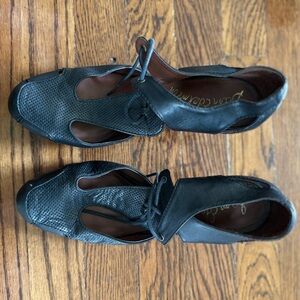 Sam Edelman Size 8 Woman Black Leather Shoes